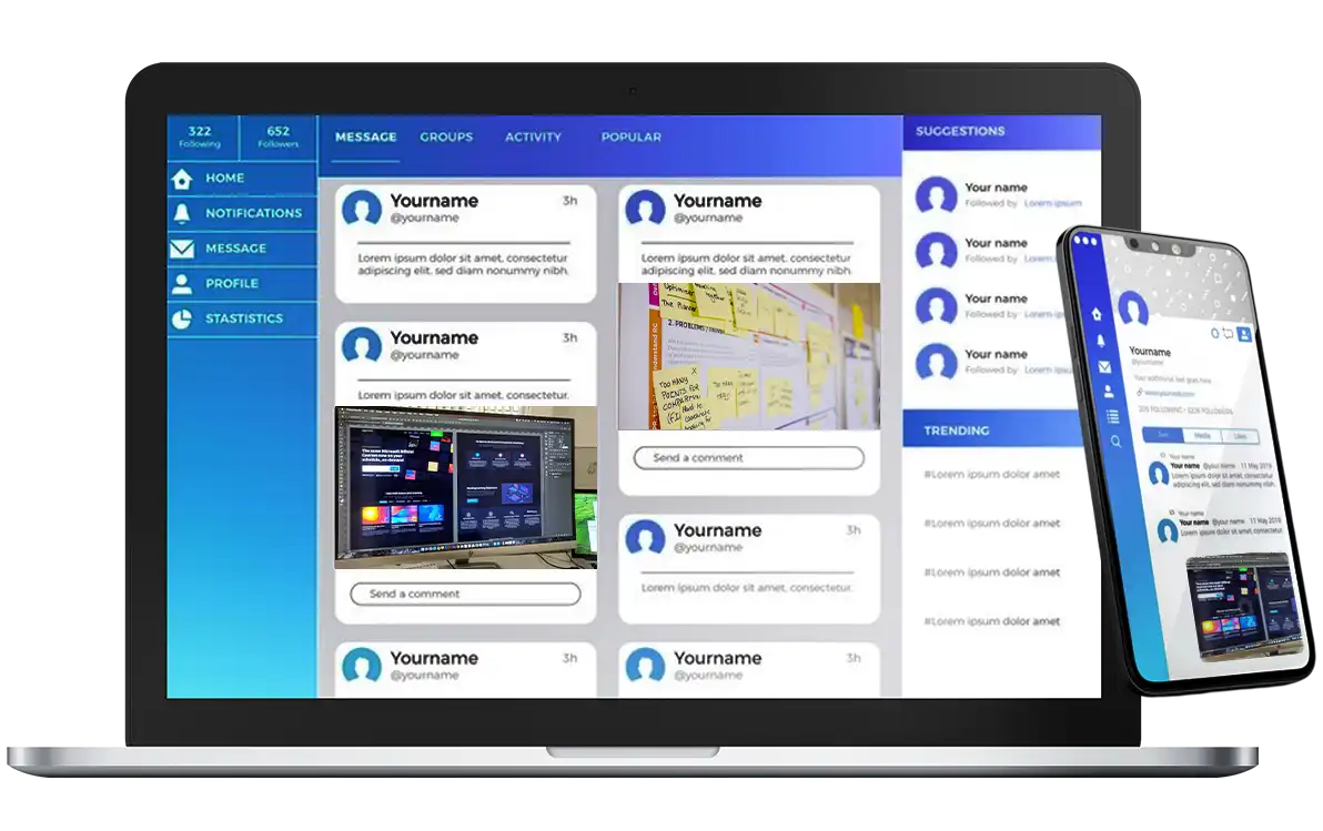 End-to-End Business Web & Mobile