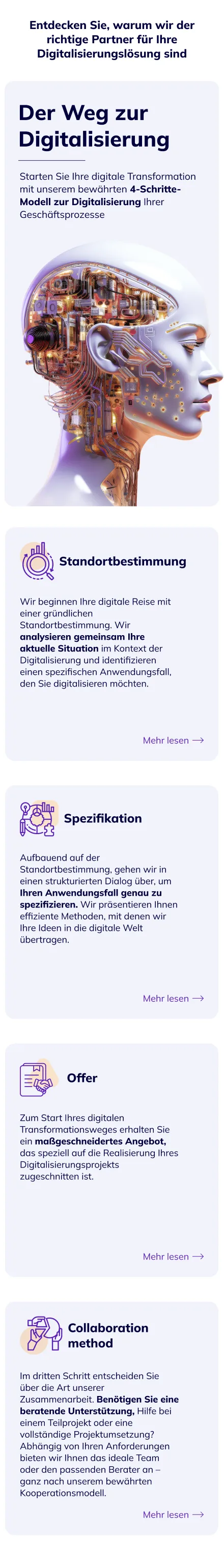 Scrolling content